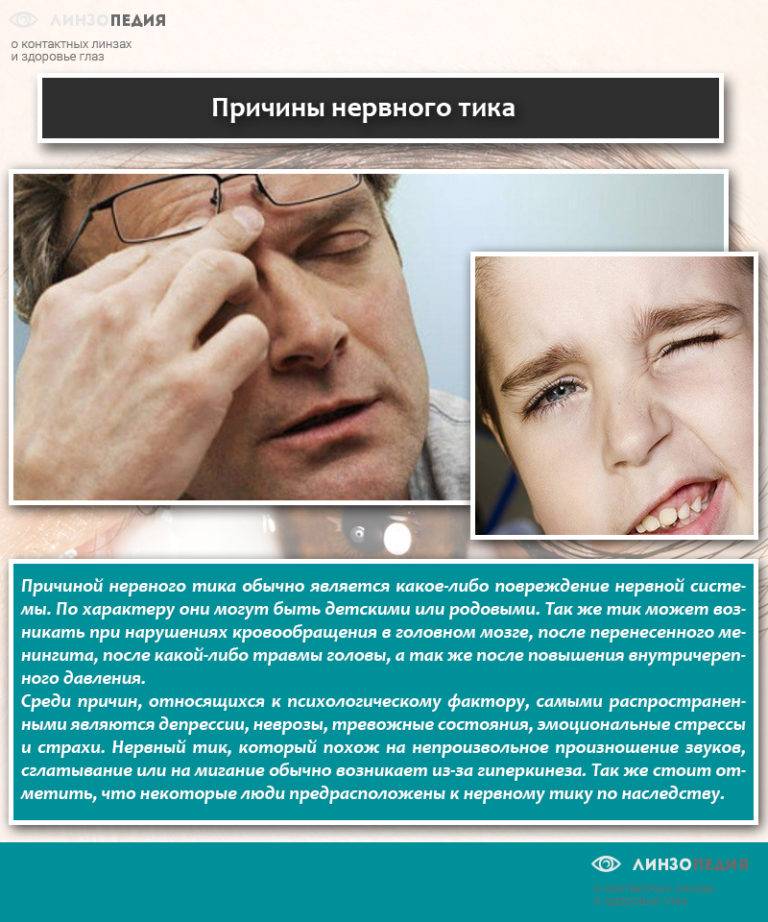 Нервный тик у ребенка моргание глазами | нейроспектр