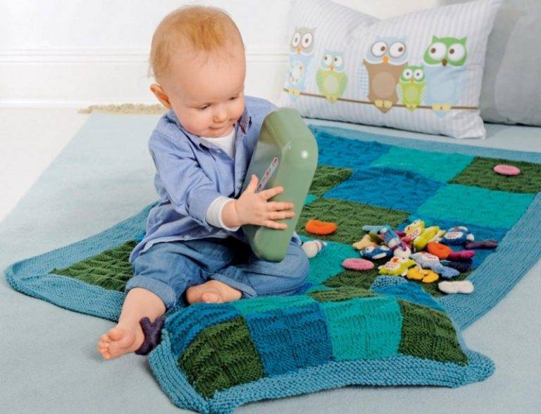 Выбираем развивающий коврик для ребенка до года