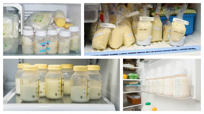 Как и сколько можно хранить сцеженное грудное молоко
