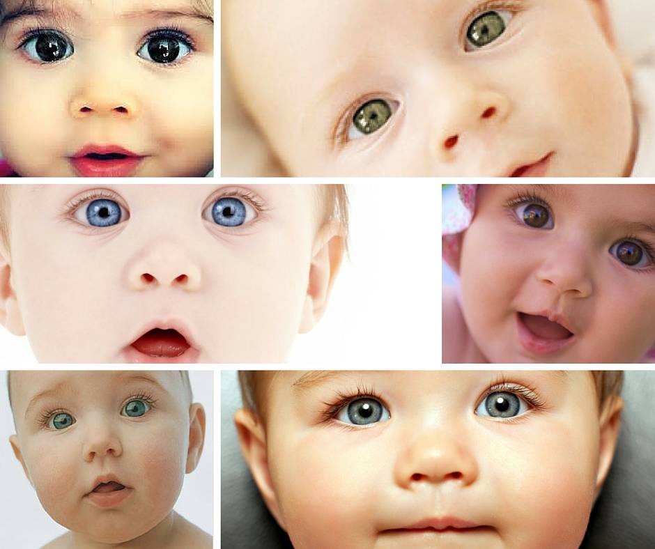 Когда у новорожденных меняется цвет глаз и почему: таблица по возрасту