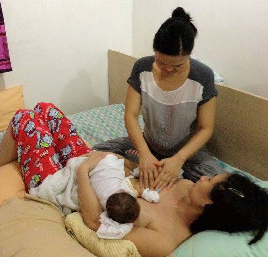 Секреты массажа груди при кормлении новорожденного