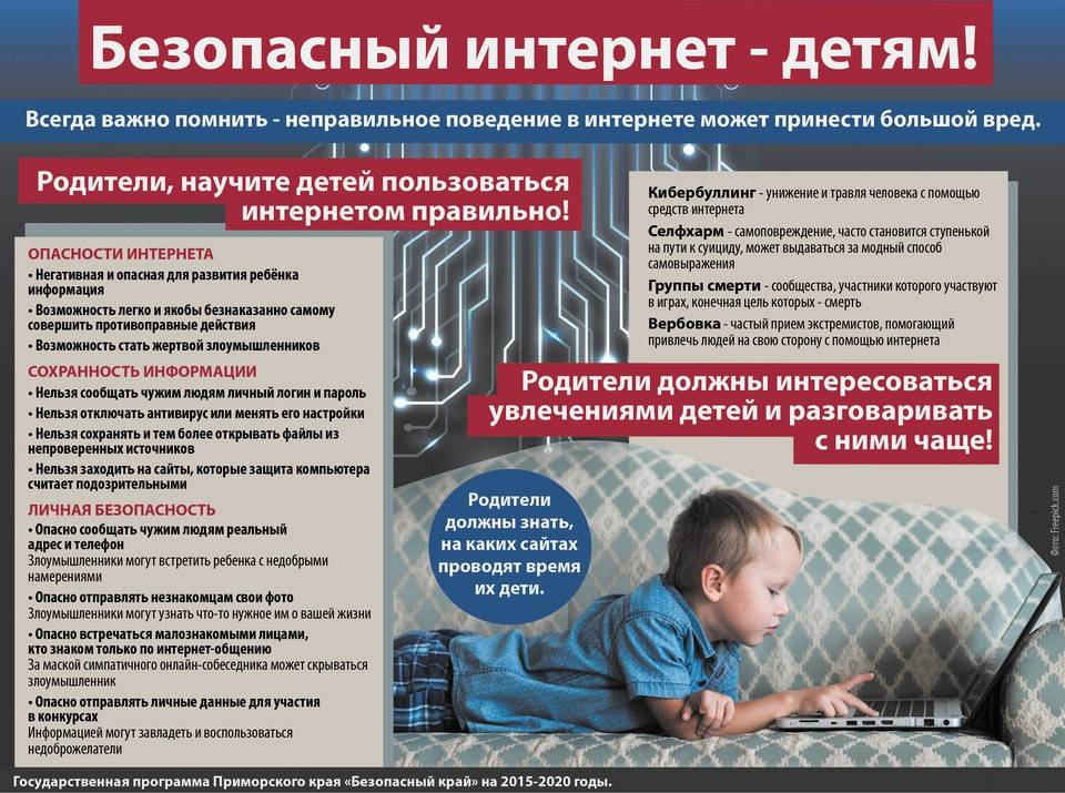 9 правил как защитить ребенка от угроз интернета
