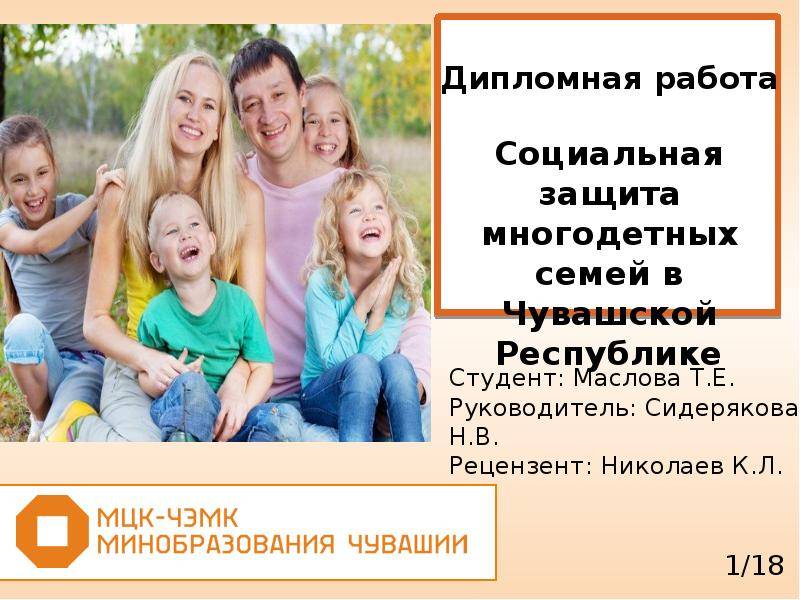 Проблемы многодетных семей в россии