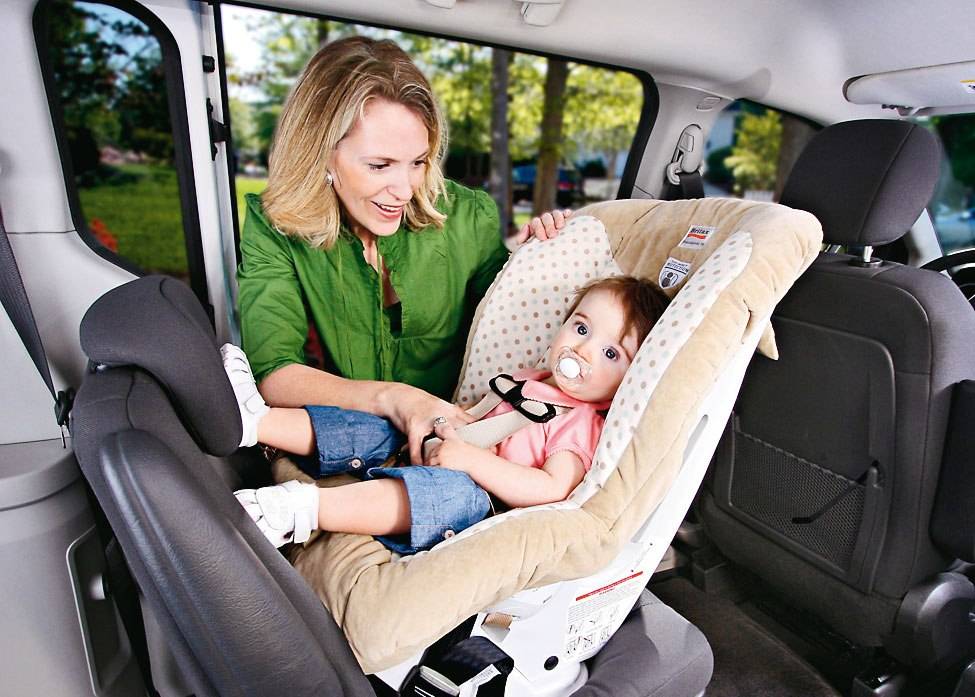 Дети: как возить новорожденного в машине