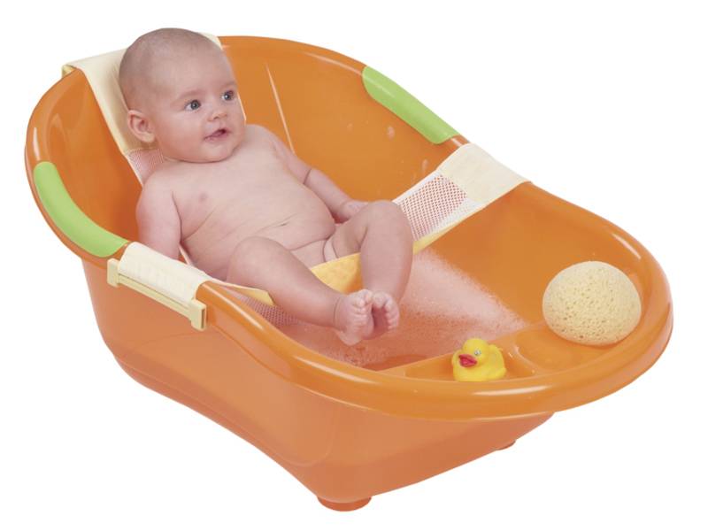 Как пользоваться горкой для купания для новорожденных