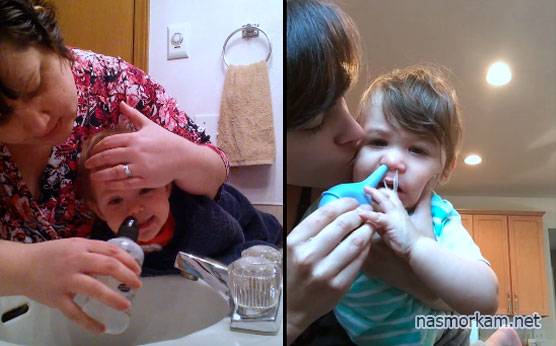 Физраствор для промывания носа новорожденному: как промывать, сколько раз в день, можно ли, инструкция