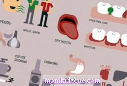 Причины неприятного запаха изо рта у ребёнка