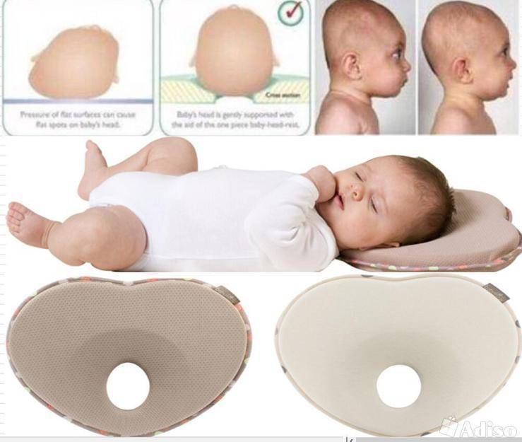 Ортопедическая подушка для новорожденных - с какого возраста детская анатомическая бабочка для младенцев и грудничков, отзывы про подушечки