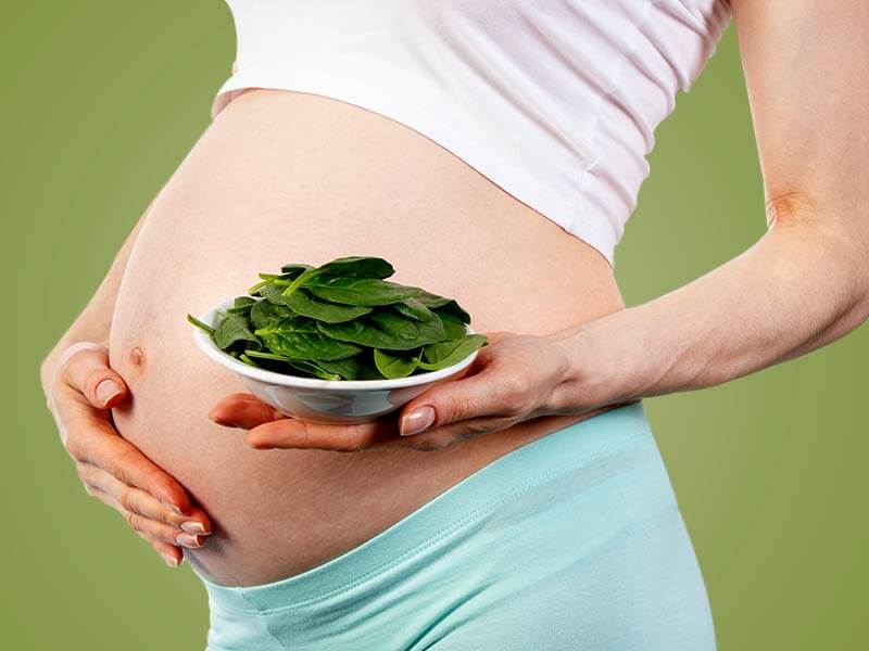 5 полезных свойств шпината при беременности - для мам