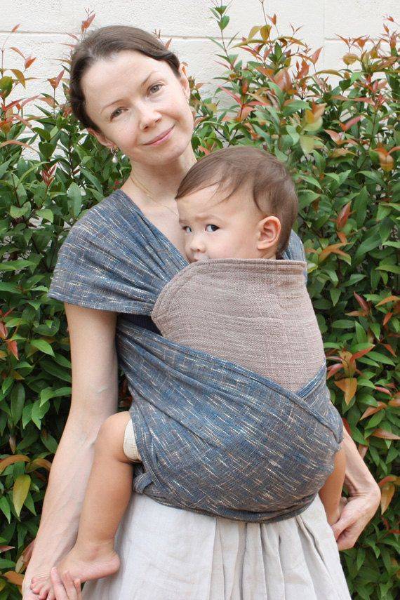 Как завязать слинг шарф для новорожденных
