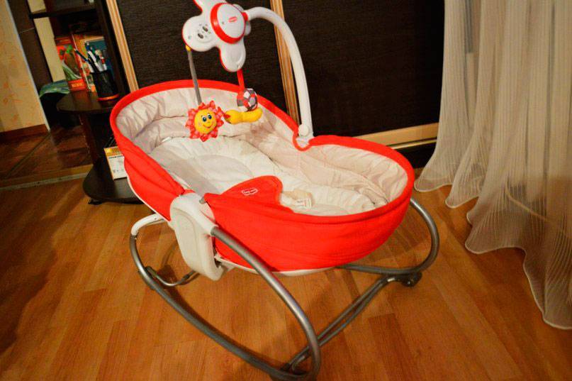 Кресло качалка для новорожденных, шезлонг для новорожденных, эксплуатация, обзор цены