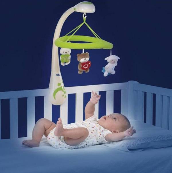 Мобиль на кроватку для новорожденных: рейтинг лучших, как выбрать с фото