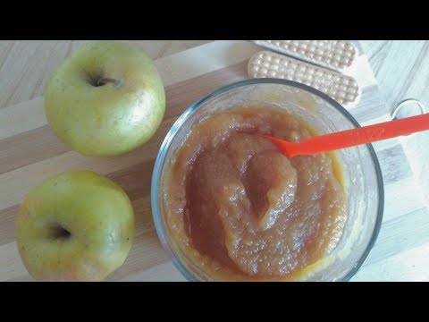 Как готовить яблочное пюре для грудничка