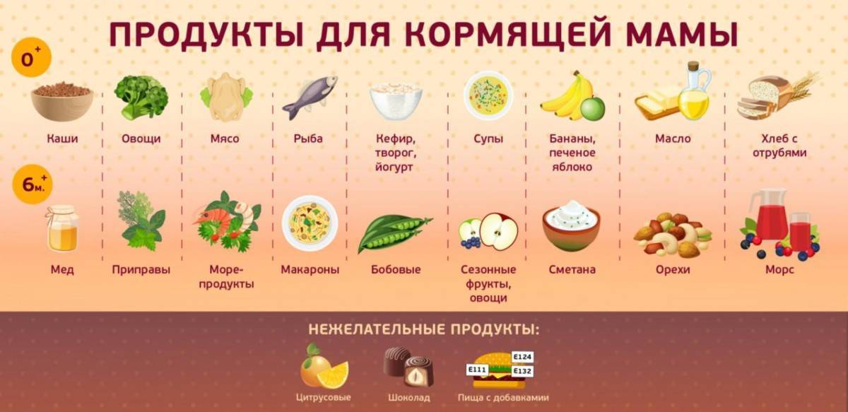Какие овощи и фрукты можно кушать на гв: время и особенности введения плодов в рацион кормящей мамы