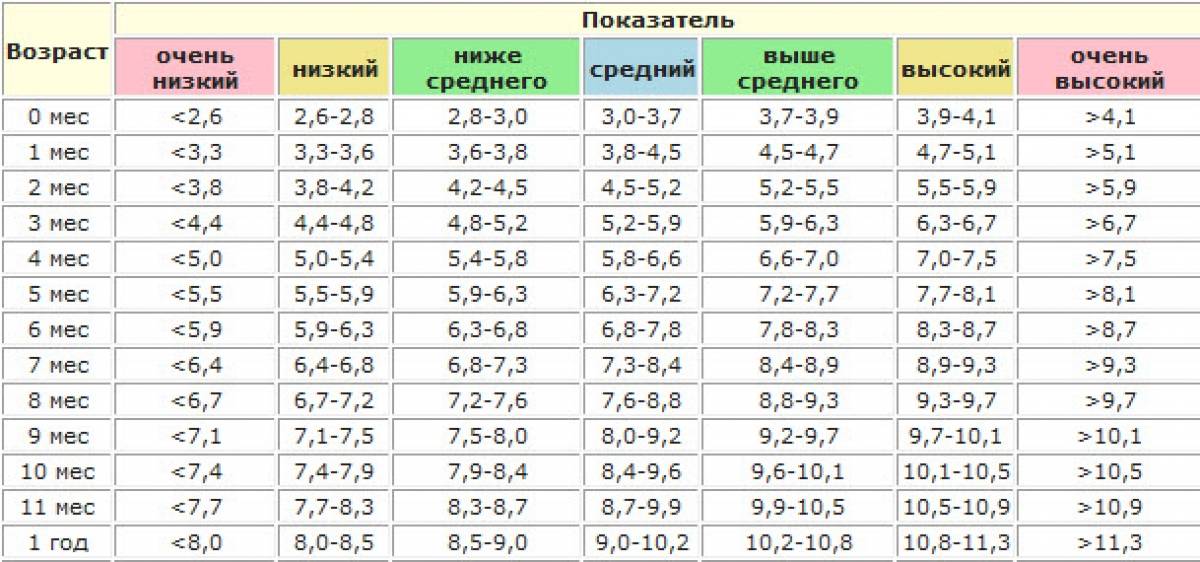 Сколько должен весить ребенок в 10 месяцев? - questionsmoms.ru