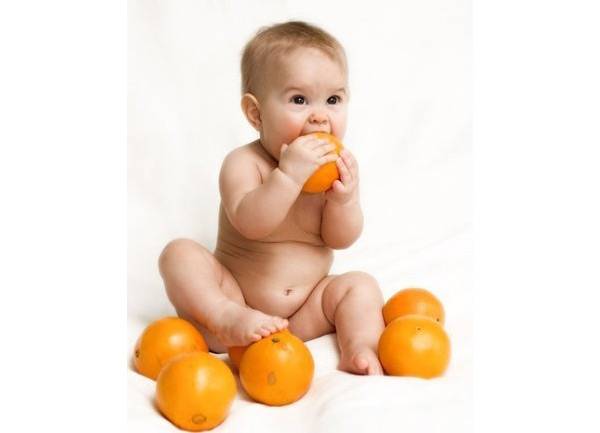 С какого возраста можно давать ребенку апельсин