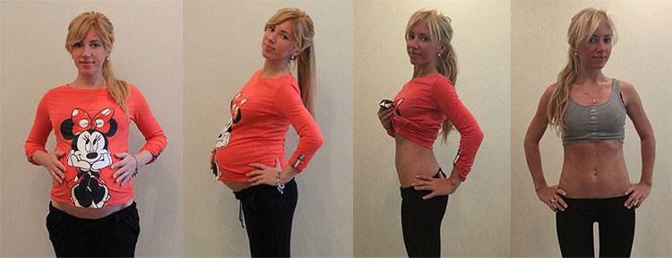 Во время и после беременности фото