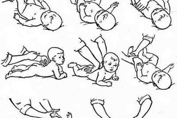 Как научить грудничка держать голову: упражнения для помощи младенцу