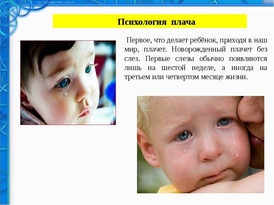 Можно ли оставлять ребенка плакать?