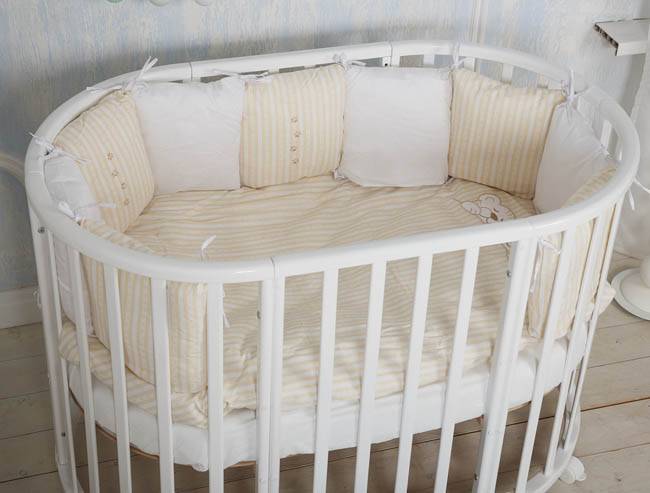 Круглая кровать трансформер для детей: виды, комплектация, способы трансформации