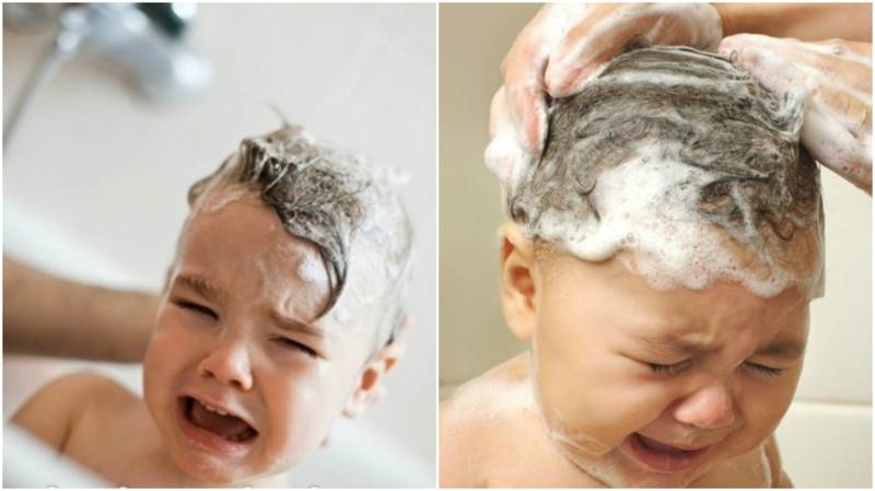 Мытье волос - кошмар для ребенка❗️: что делать☘️, советы родителям ( ͡ʘ ͜ʖ ͡ʘ), лайфхаки
