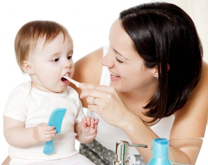 Когда начинать чистить зубы ребенку: полезные рекомендации - много зубов