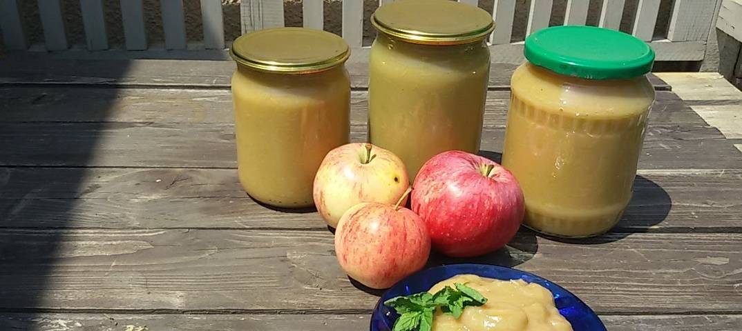 Яблочное пюре для грудничка своими руками: рецепт приготовления