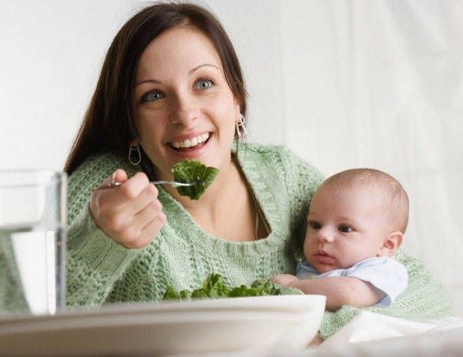 Что кушать при гв в первый месяц после родов