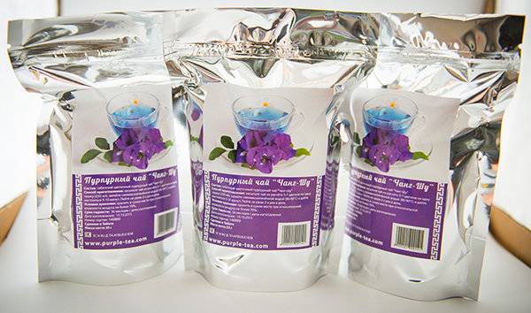 Китайский пурпурный чай чанг-шу: состав, как правильно пить для похудения