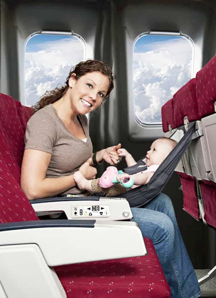 Перелет на самолете с детьми до 3-х лет