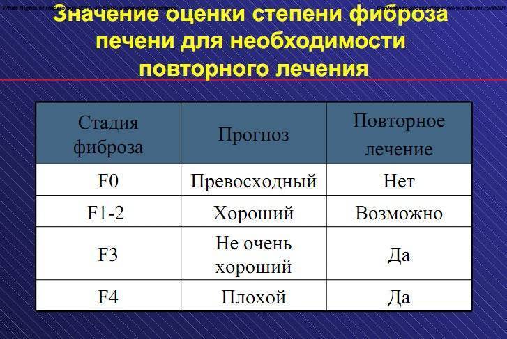 Фиброз печени 2 степени лечение