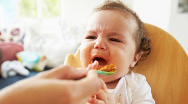Почему ребенок отказывается от прикорма- энциклопедия детское питание