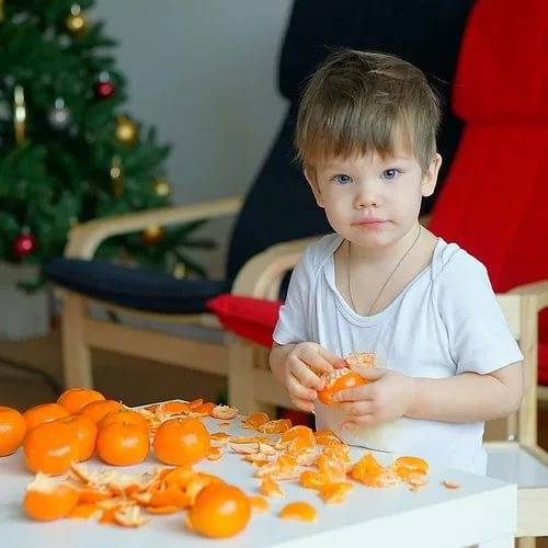 В каком возрасте малыша можно познакомить с мандаринами?