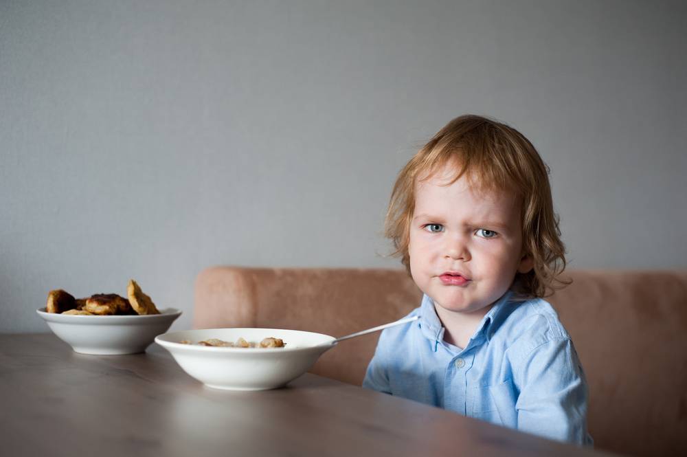 У ребенка нет пищевого интереса