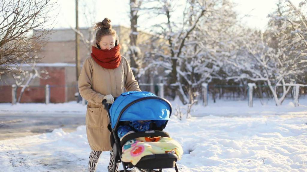 Сколько можно гулять с месячным ребенком зимой