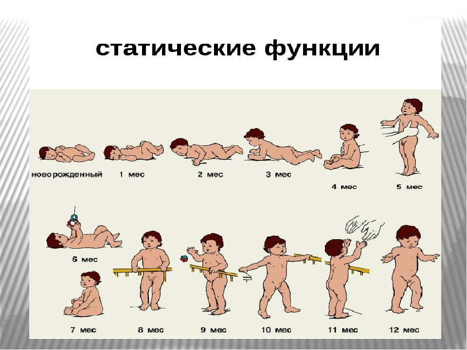 Таблица развития ребенка до года по месяцам: таблица воз