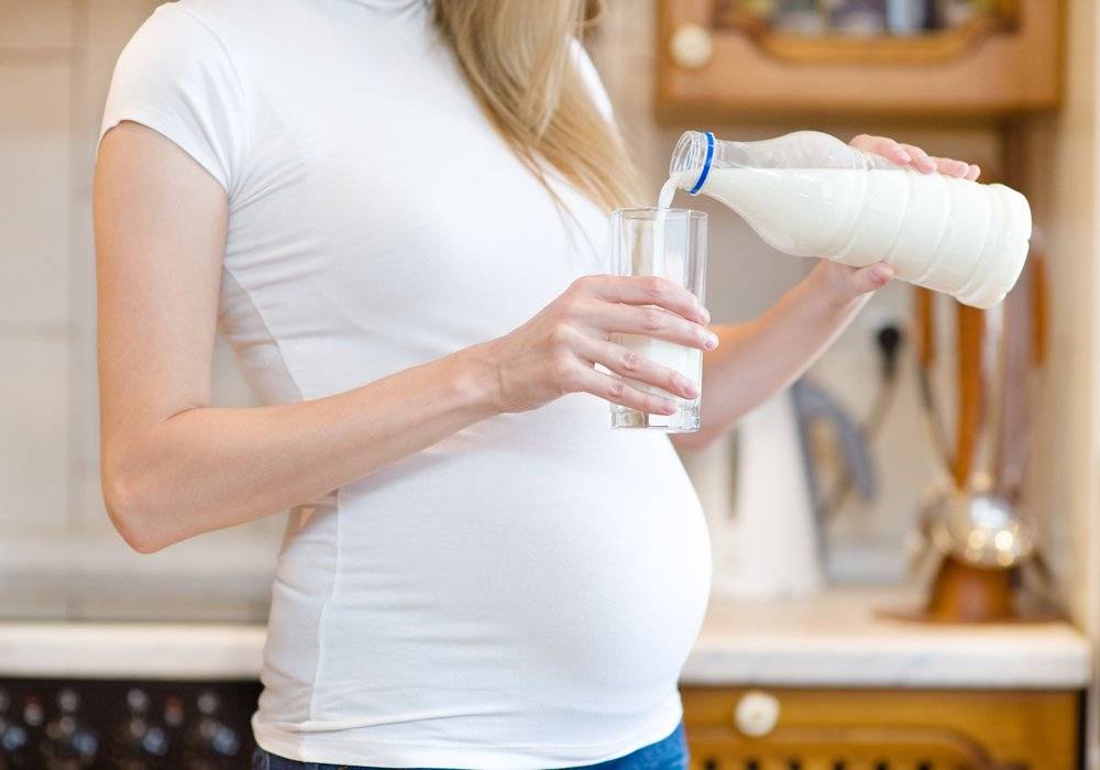 Молоко во время беременности
