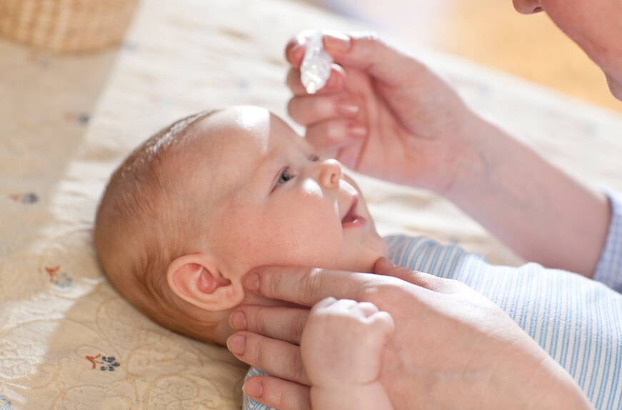 Алгоритм закапывание капель в нос новорожденному