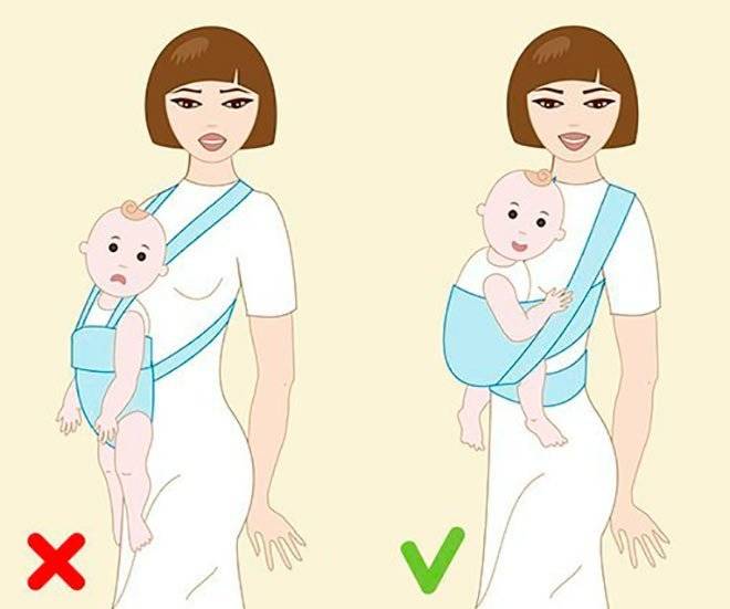 Как брать новорожденного на руки — советы родителям