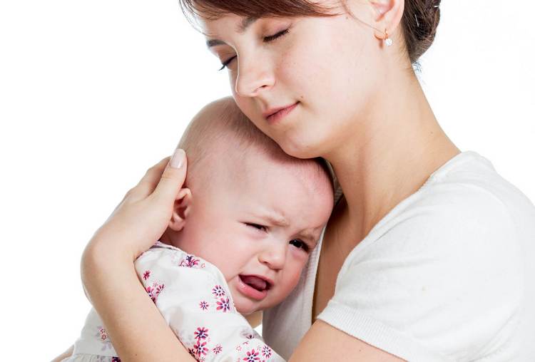 Как успокоить новорожденного ребенка
