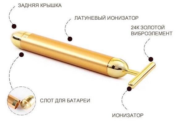 Инструкция по применению ионного массажера для лица Revoskin gold