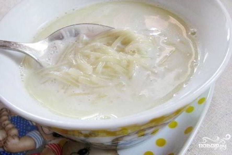 Молочный суп с макаронами — не только для детей: рецепт с фото и видео