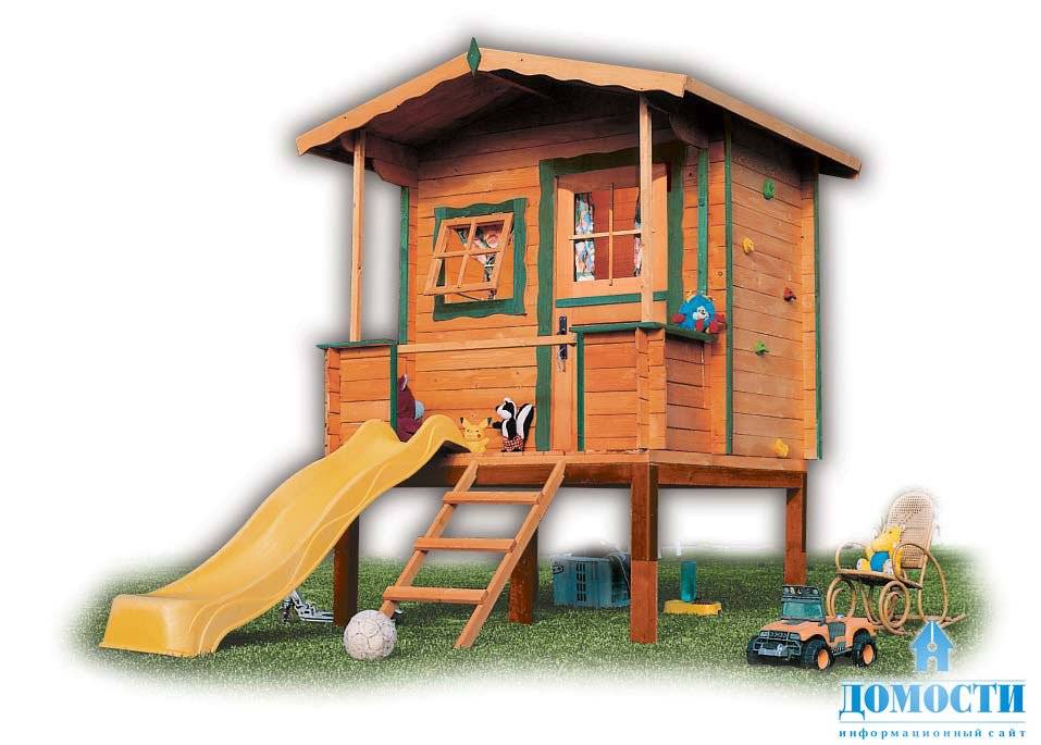 Как сделать дом для детей на даче своими руками?