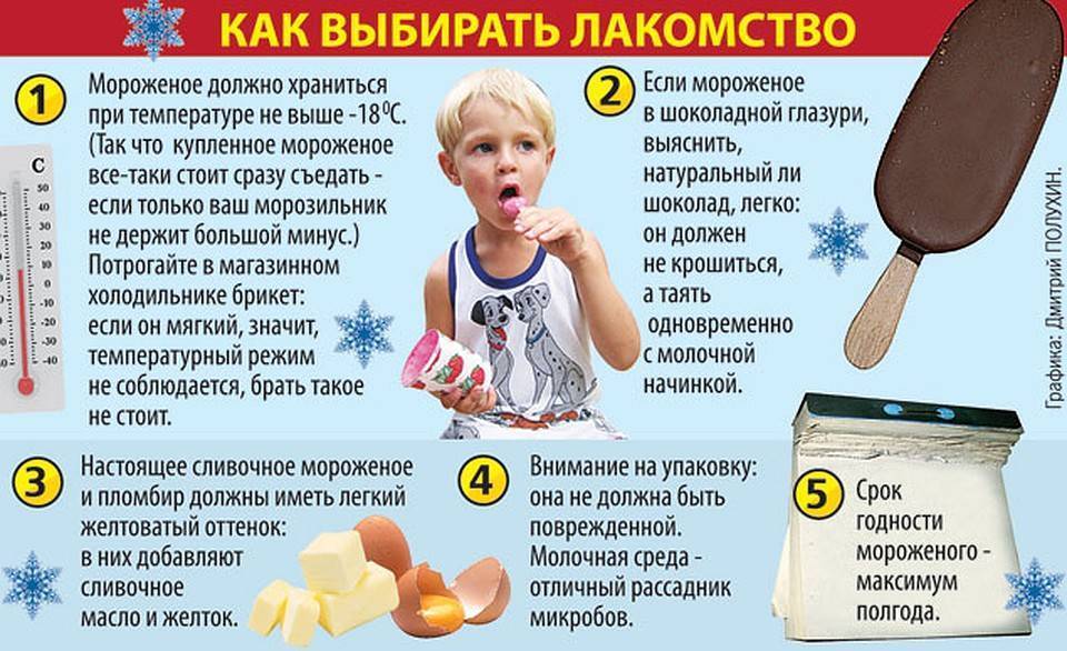 Дети и мороженое: как выбрать и как приготовить
