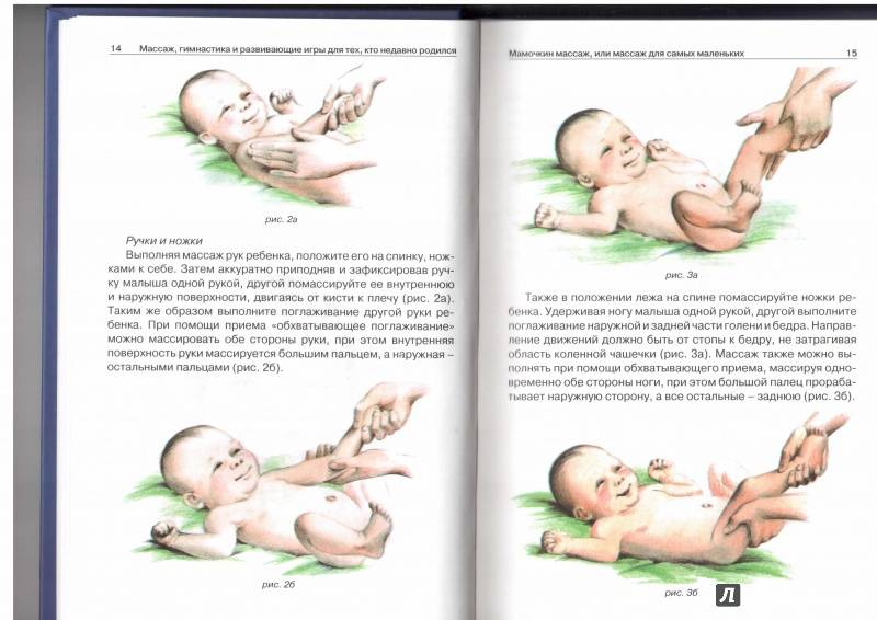 Массаж для новорожденных в домашних условиях - теория и практика