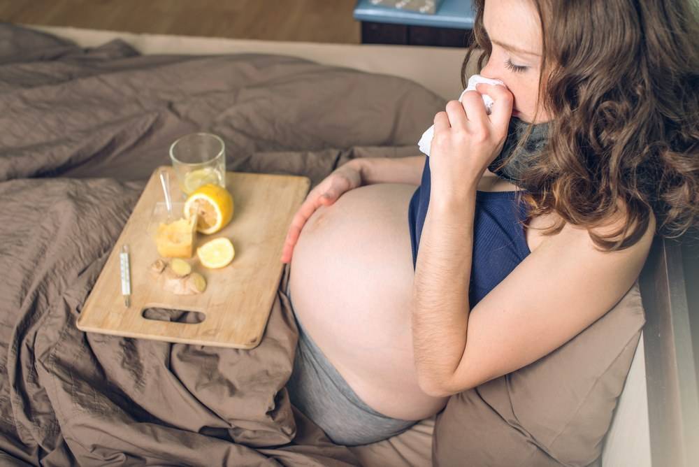 Простуда при беременности в 1, 2 и 3 триместре