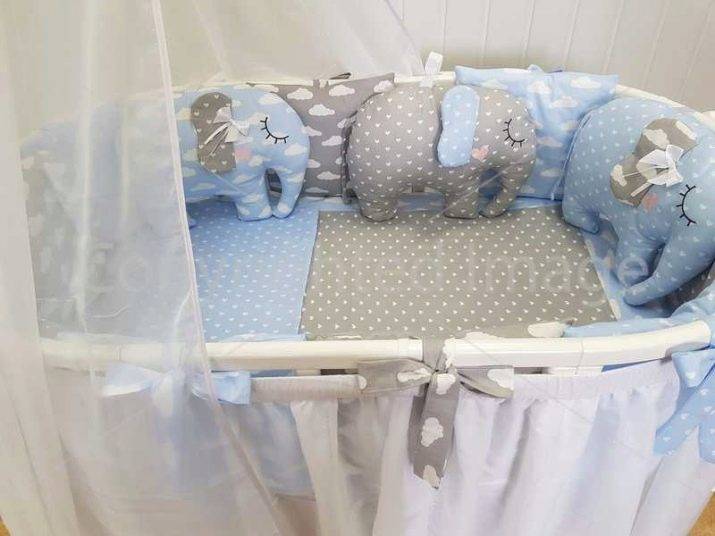 Главное при выборе бортиков в кроватку для новорожденных — размеры! советы по уходу за таким аксессуаром