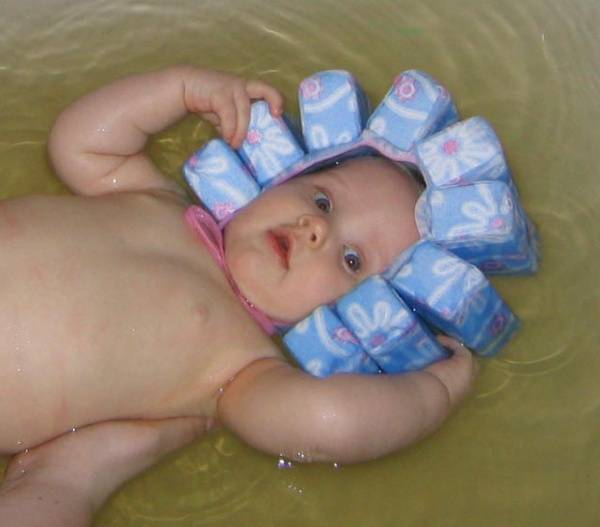 Как сшить шапочку для купания новорожденных