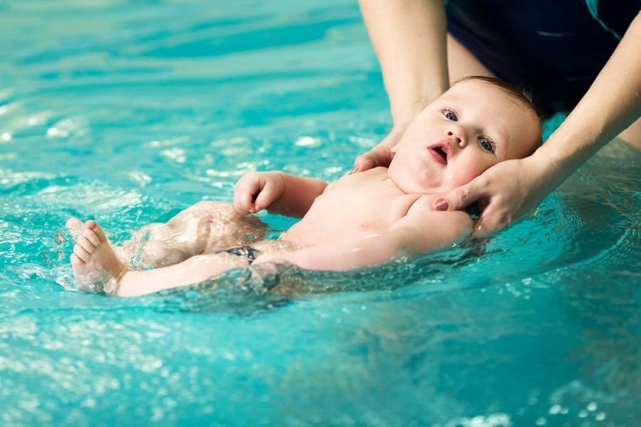 Упражнения для ванной для грудничков: польза гимнастики и примеры
