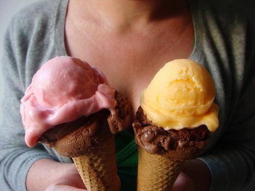 Шоколадное мороженое при грудном вскармливании